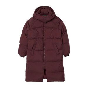 Lacoste Womens/Ladies Logo Oversized Down Jacket / Brown